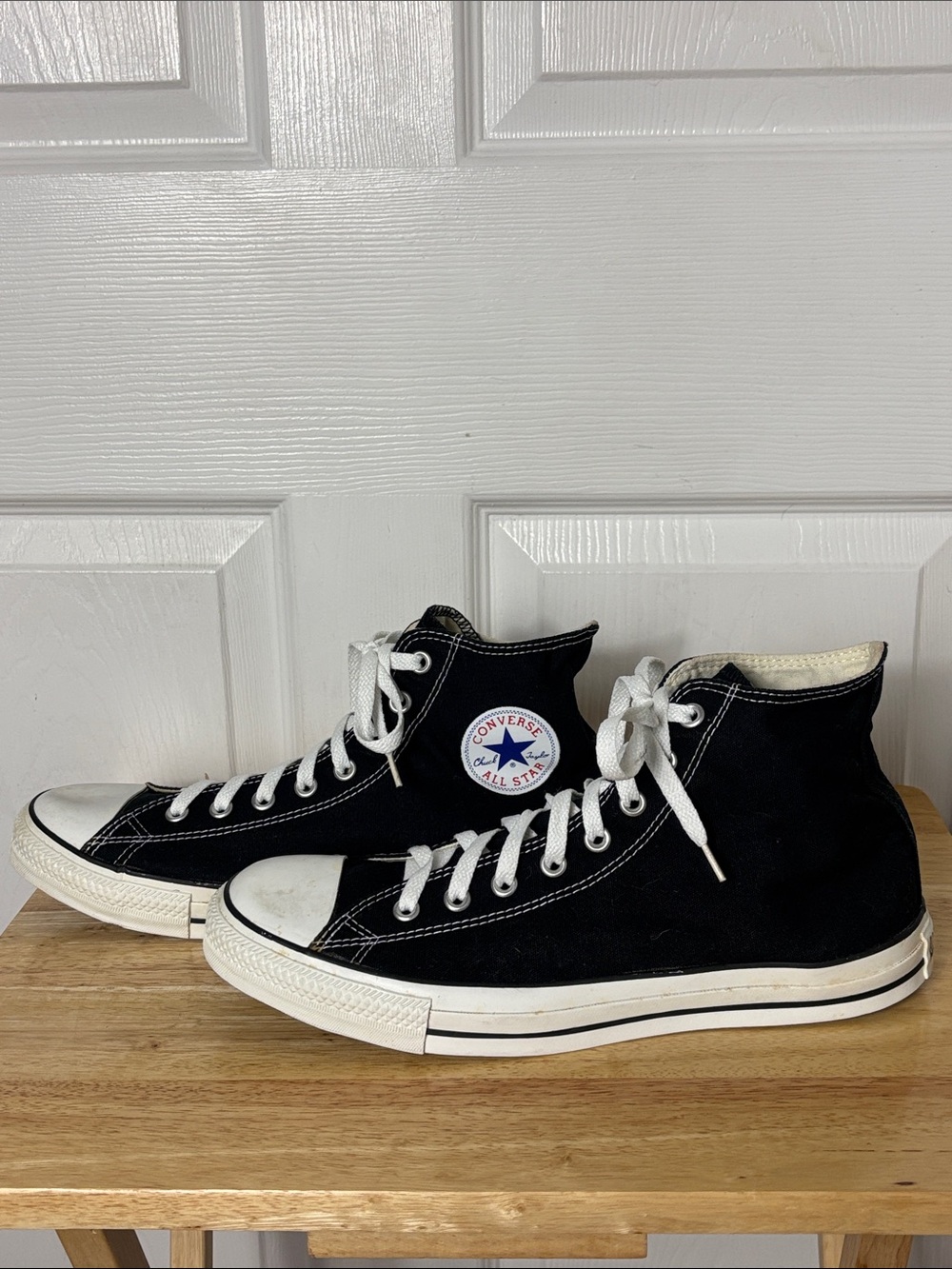Converse Chuck Taylor All Star High Top Sneakers Black canvas size 12 men’s